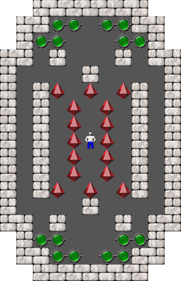 Sokoban Cosmac 4 level 59